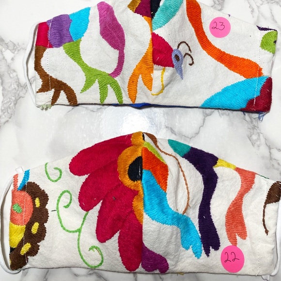 FACE MASK | ARTISAN | MEXICAN EMBROIDERED - Picture 6 of 15